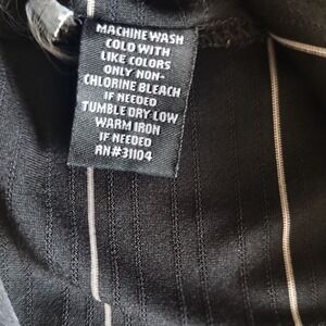 Pro Tour CoolPlay Mens Large Black Striped Performance Golf Polo Shirt L